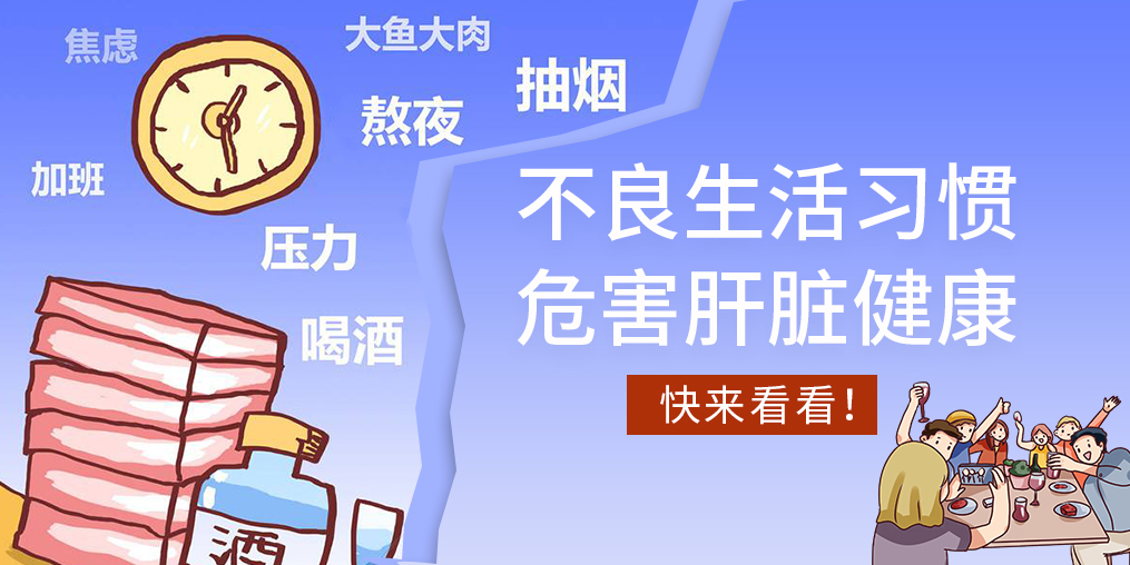 不良生活習慣易傷肝，看看您中了幾條？